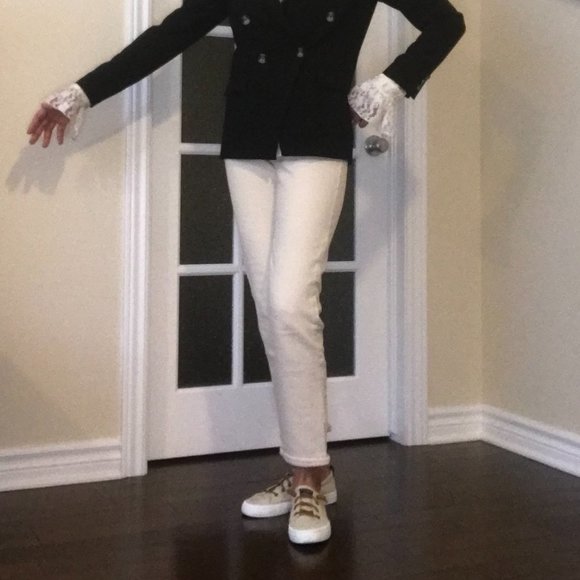 Simons - Contemporaine Balmain Style Double Breasted Blazer - Picture 3 of 16